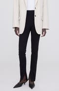 ANINE BING Max Split Hem High Waist Pants