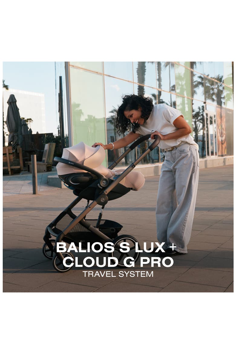 Balios S Lux Stroller & Cloud G Pro Infant Car Seat Travel System, Alternate, color, STORMY BLUE
