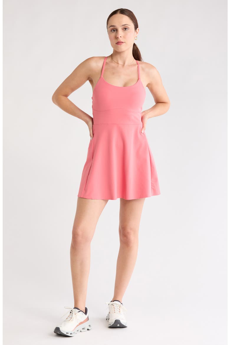 Outscore Active Dress, Main, color, PINK DUNE