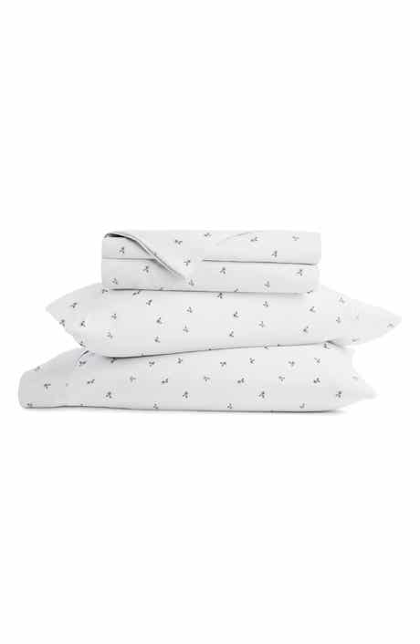 Kaycie Gray Ditsy Floral Microfiber Sheet Set