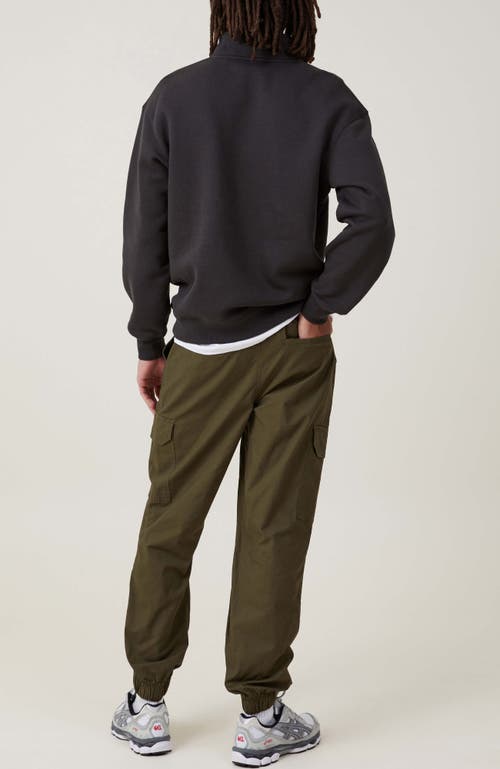 Shop Cotton On Ripstop Jogger In Military