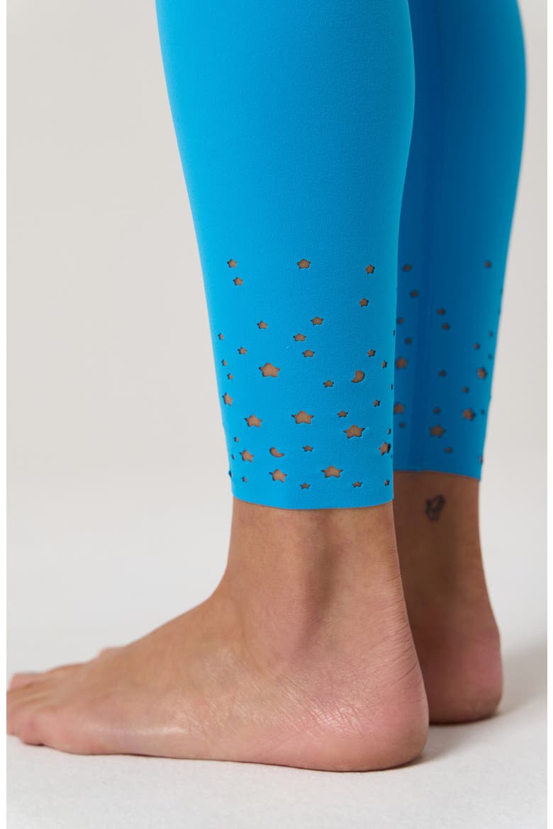 Starstruck Euphoria 7/8 High Waist Performance Leggings, Alternate, color, AQUA AURA