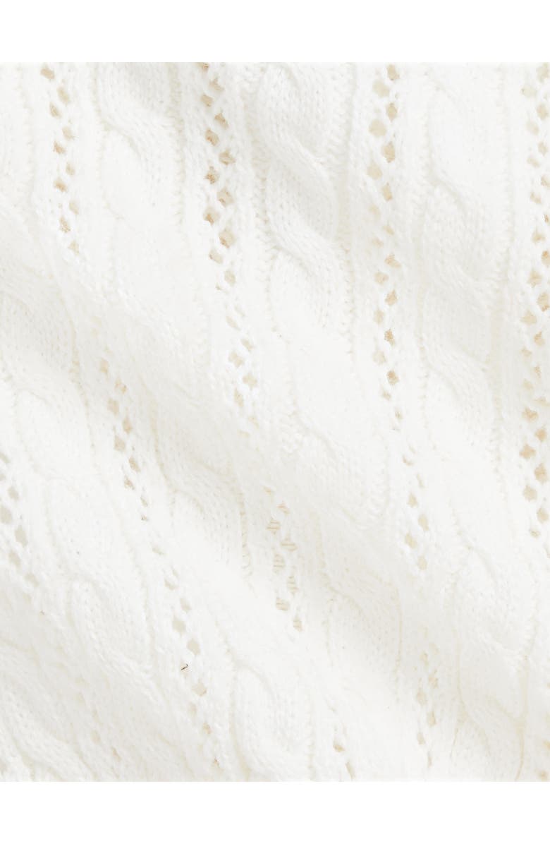 Ralph Lauren Pointelle Cotton Cardigan, Alternate, color, 