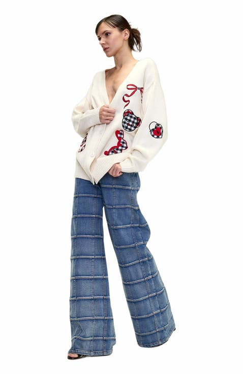 Playful Patchwork Cardigan