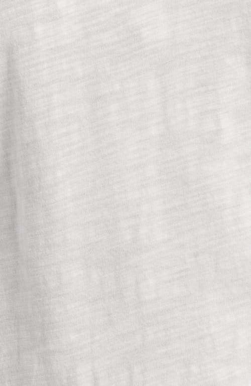 Wit & Wisdom Stretch Cotton Crewneck Bodysuit In Off White
