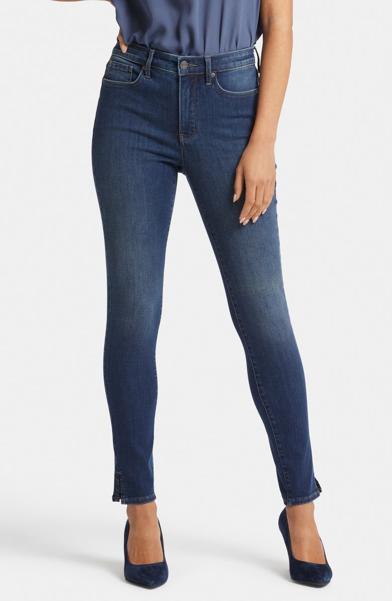 NYDJ Curve Shaper Ami Side Slit High Waist Skinny Jeans, Main, color, 