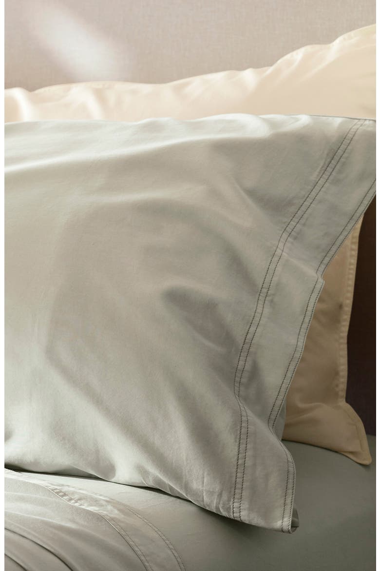 Signature Vintage Washed Organic Cotton Sheet Set, Alternate, color, VINTAGE MEADOW