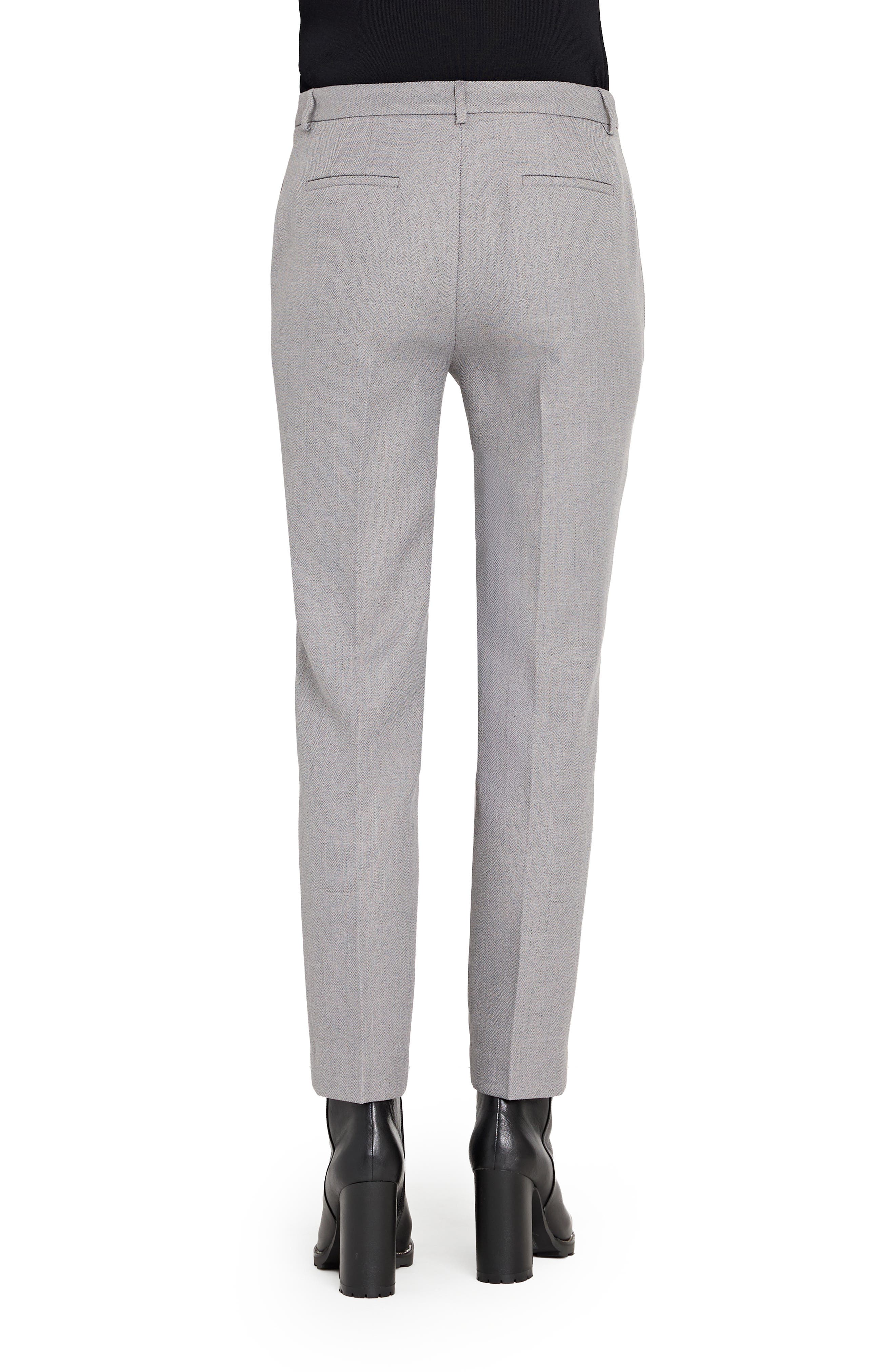 Herringbone Cigarette Pants - image 2