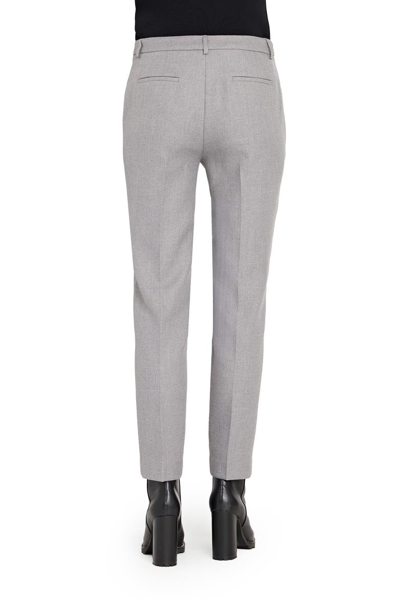Herringbone Cigarette Pants, Alternate, color, HEATHER GREY