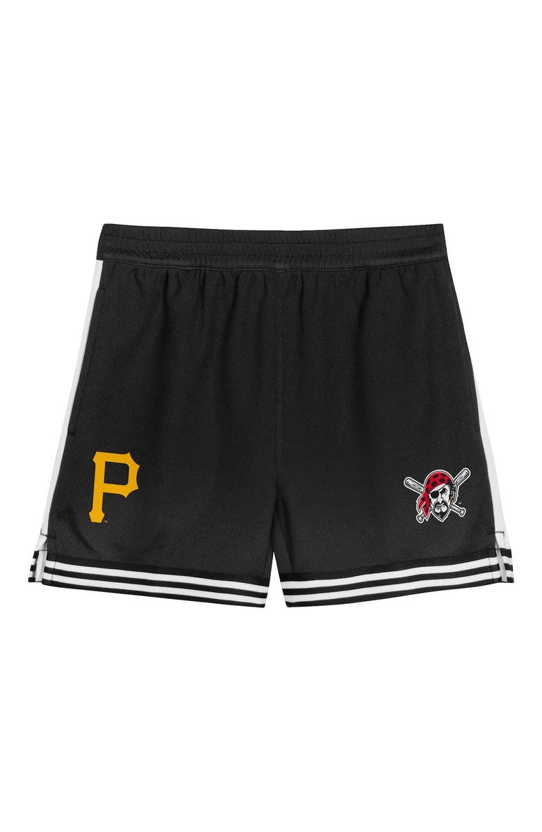 Outerstuff Toddler Gold/Black Pittsburgh Pirates Pinch Hitter Infielder T-Shirt & Shorts Set, Alternate, color, Gold