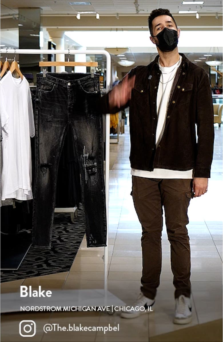 Van Winkle Burnt Skinny Jeans, sales video thumbnail