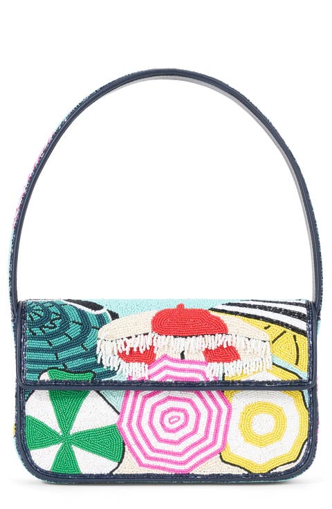 Tommy Beaded Shoulder Bag