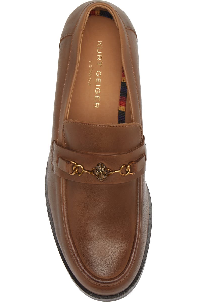 Kurt Geiger London Hayes Leather Bit Loafer, Alternate, color,