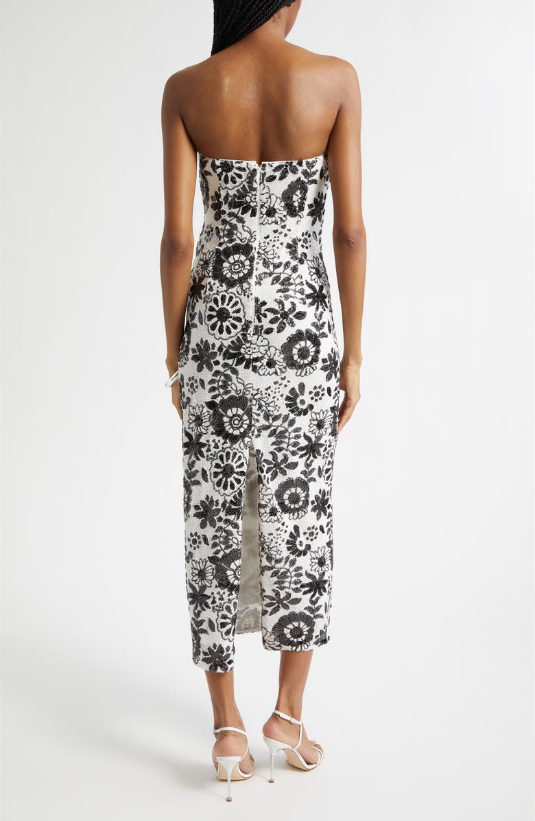 Ramy Brook Bonnie Sequin Strapless Sheath Dress, Alternate, color, 