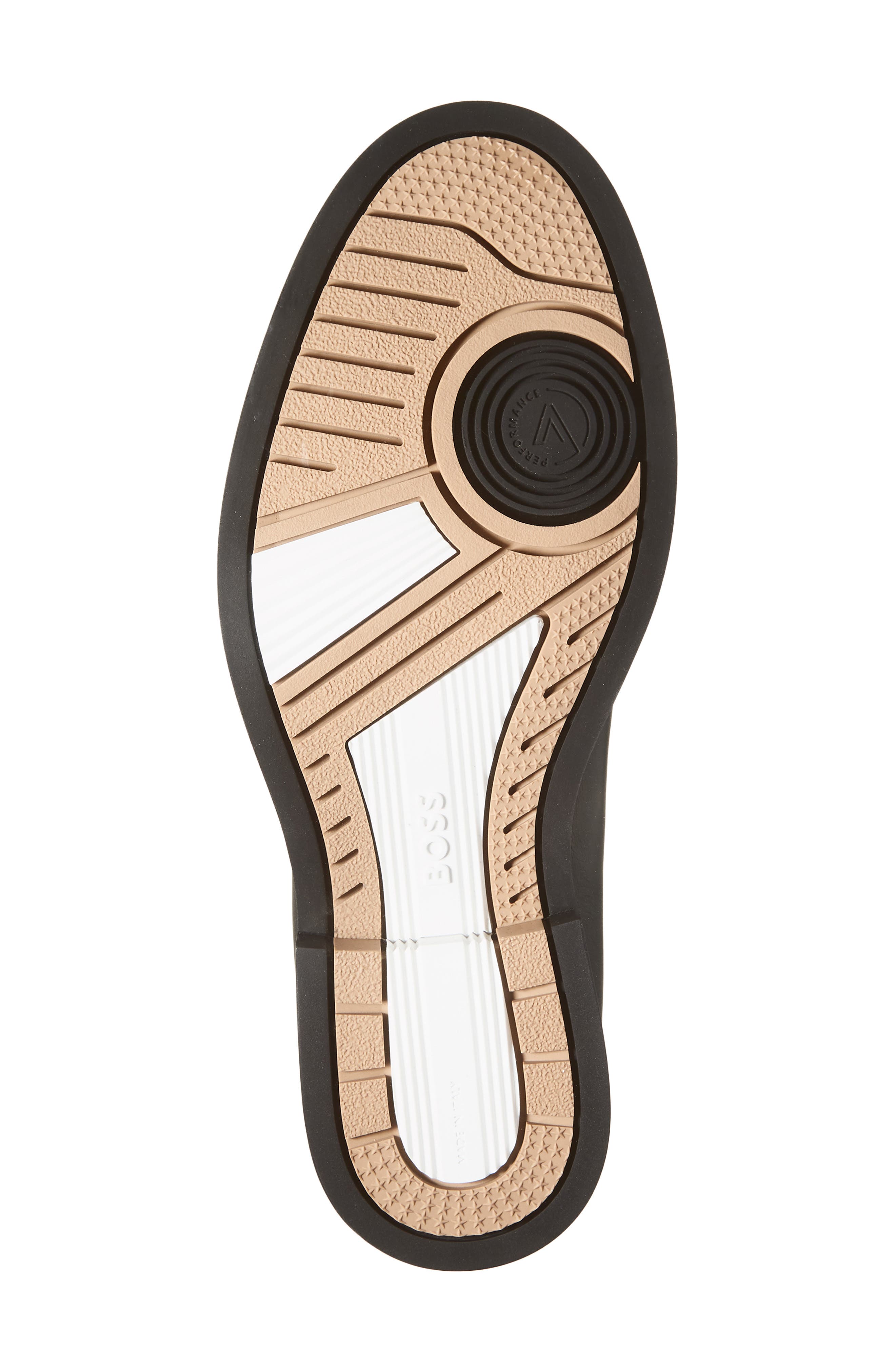 BOSS Dresletic Leather Plain Toe Derby, Alternate, color, Black