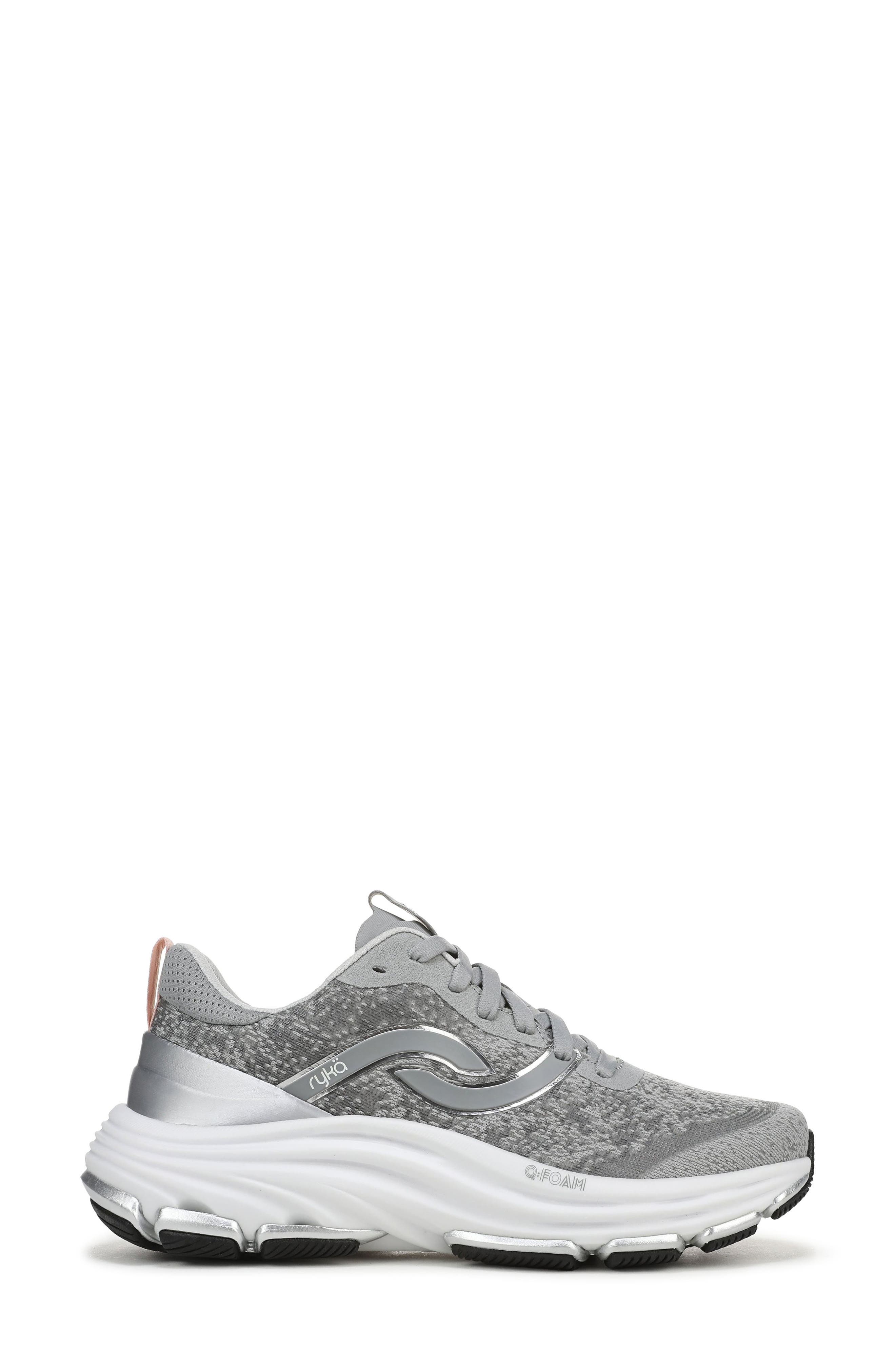 Rykä Dedicate Xtra LX Walking Sneaker, Alternate, color, Ultimate Grey