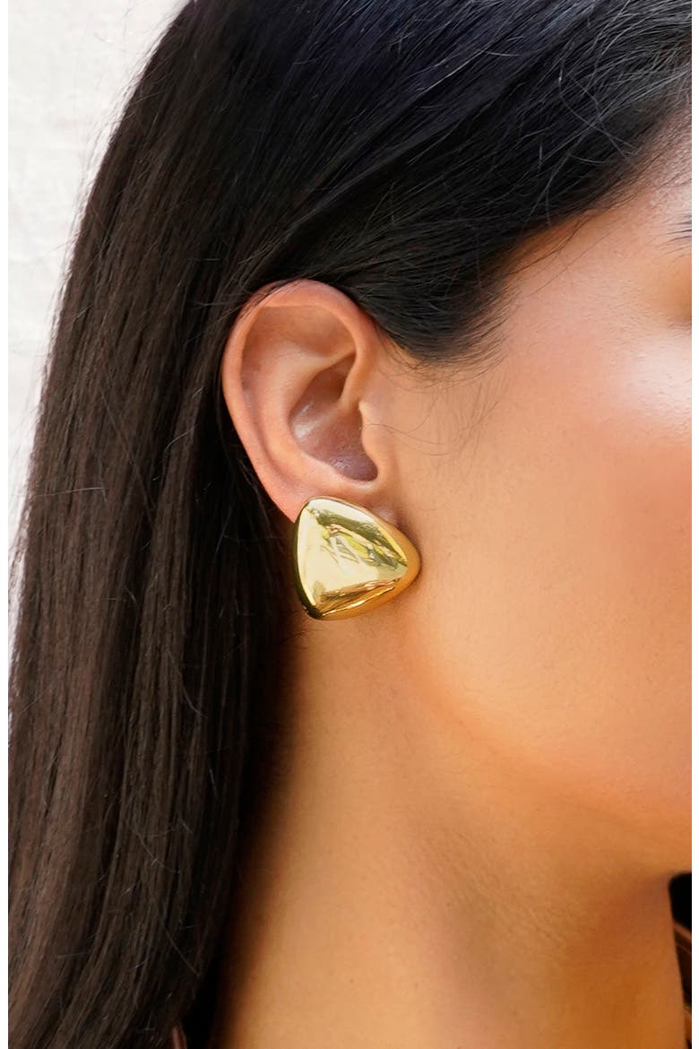 Diana Drop Earrings, Alternate, color, GOLD