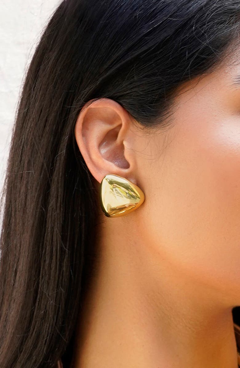 MARLYN SCHIFF Diana Drop Earrings, Alternate, color, Gold