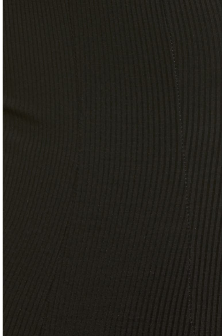 Snatched Zip Front Sleeveless Jumpsuit, Alternate, color, BLACK