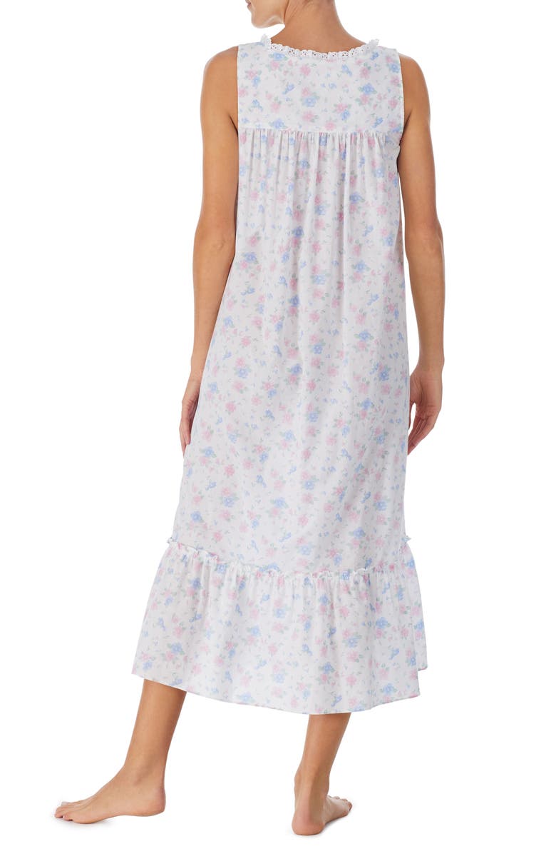 Eileen West Sleeveless Cotton Ballet Nightgown, Alternate, color,