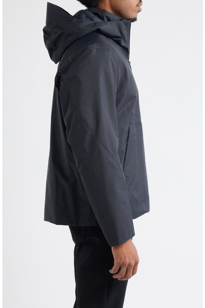 Diode Insulated Hooded Jacket, Alternate, color, BLACK
