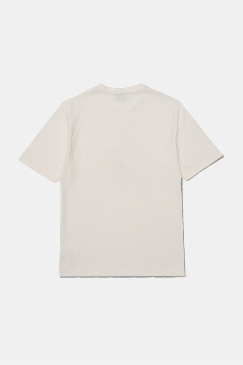 Western Print T-Shirt, Alternate, color, Plain Off White