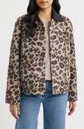 Bernardo Crop Flannel Jacket
