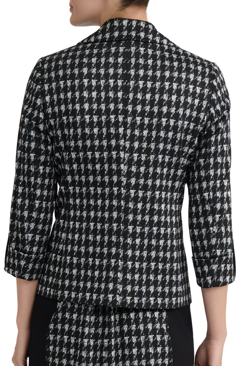 Open Front Seamed Jacket, Alternate, color, BLACK MULTI