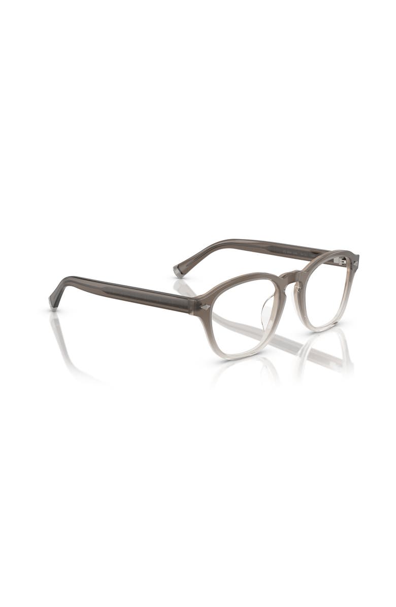 Brunello Cucinelli 50mm Square optical glasses, Alternate, color, Grey