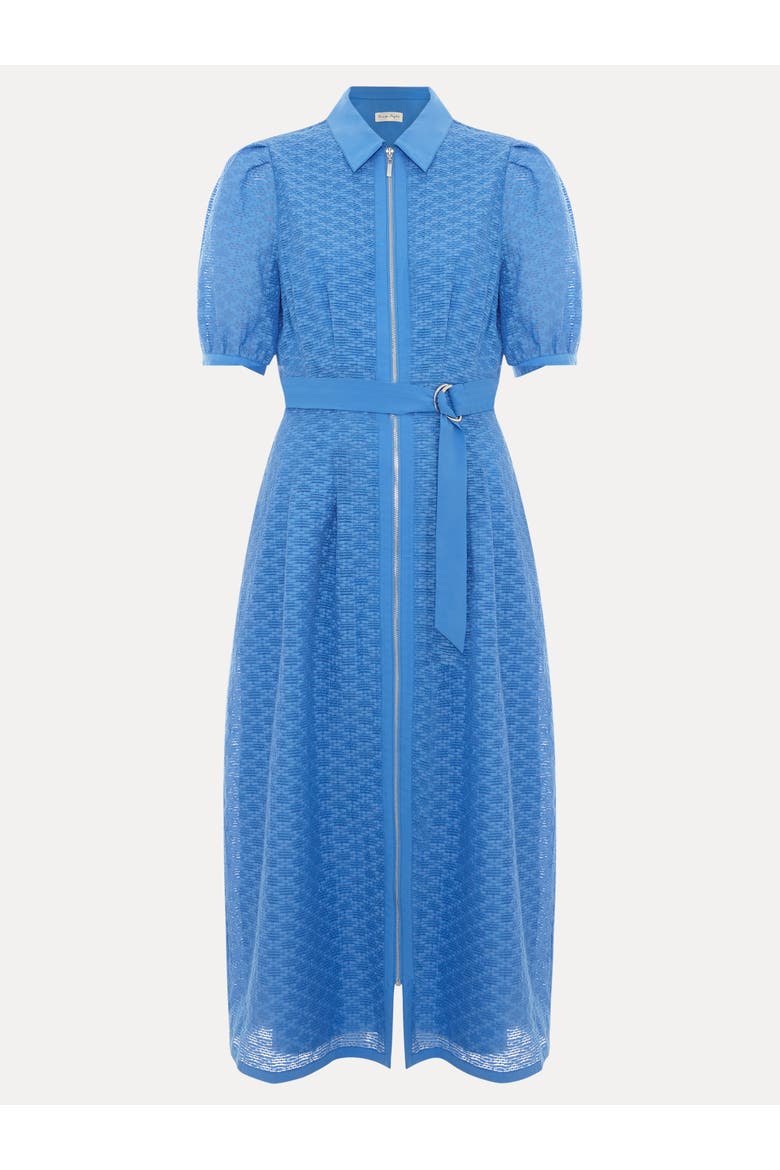 Casey Belted Midi Dress, Alternate, color, Pale Blue