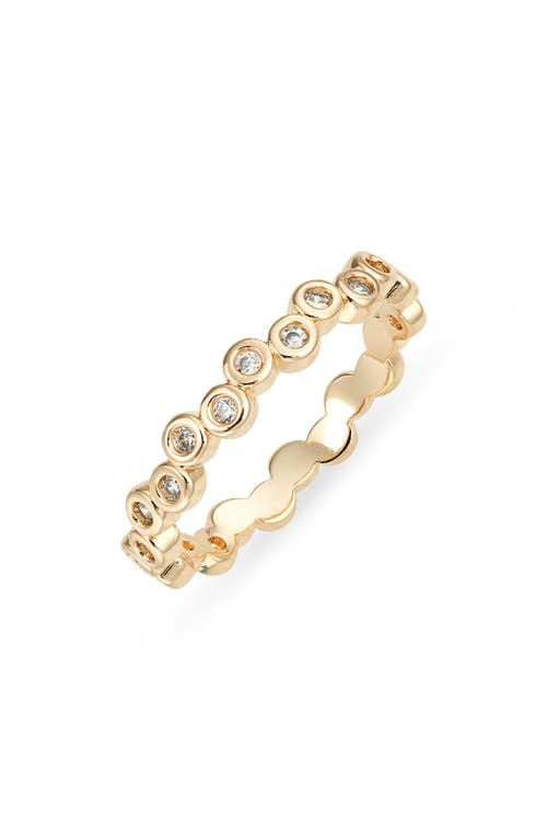 Child Of Wild Celine Cubic Zirconia Ring In Gold