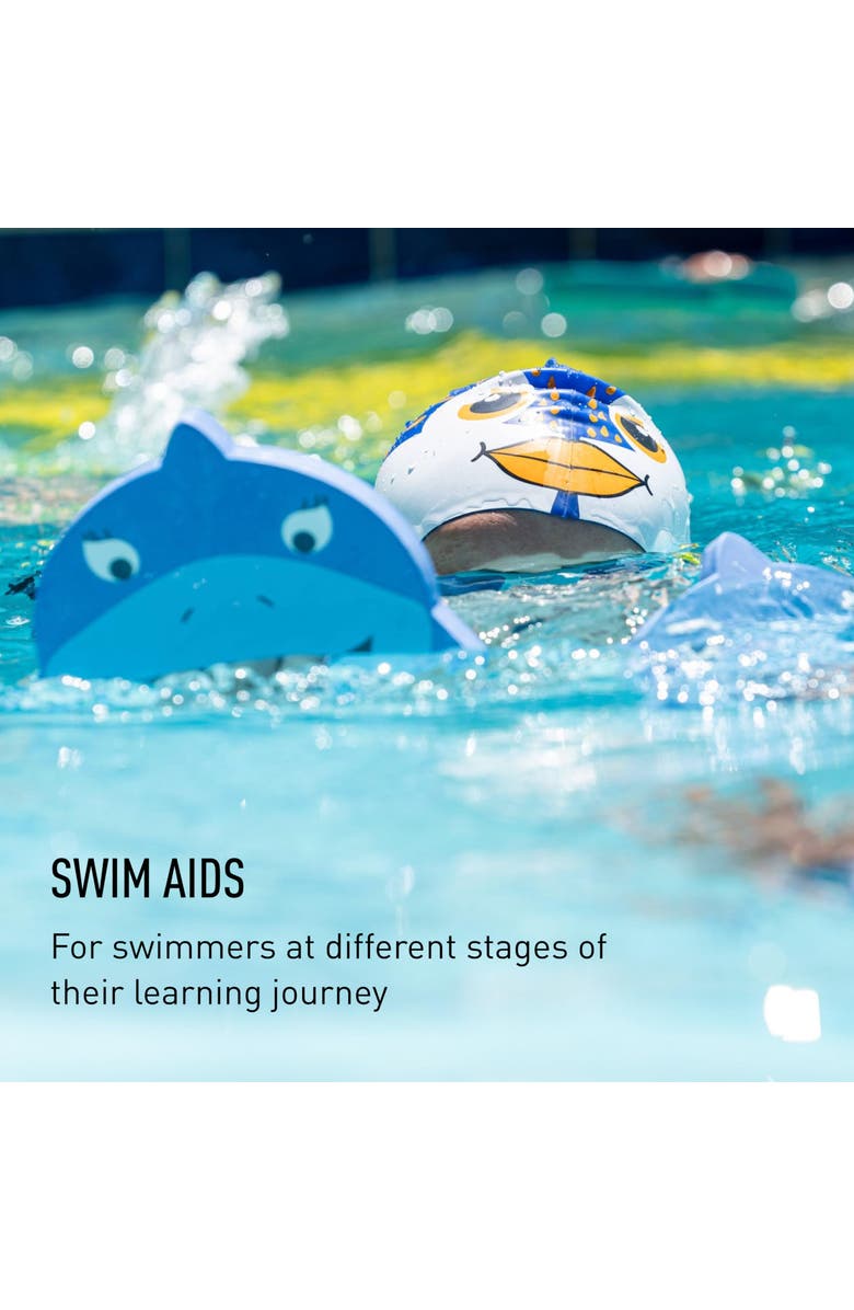 FINIS Floatie Friends Hand Float Learn To Swim Aids For Children Set of 2, Alternate, color, Blue Shark