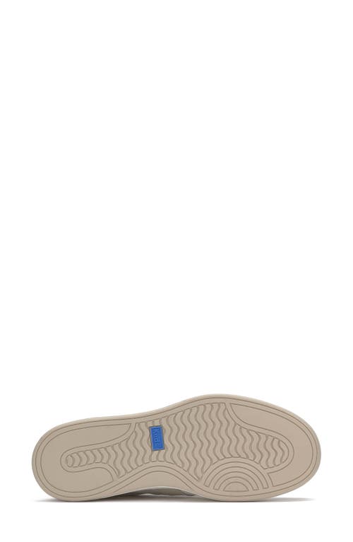 Keds ® The Court Sneaker In Oatmeal/snow