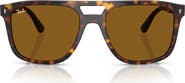 Ray-Ban 55mm Square Sunglasses