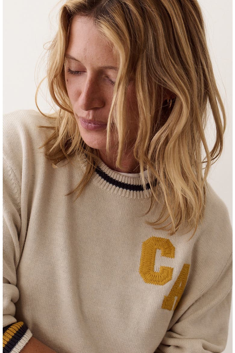 Hadley Crewneck Sweater, Alternate, color, ANTIQUE WHITE