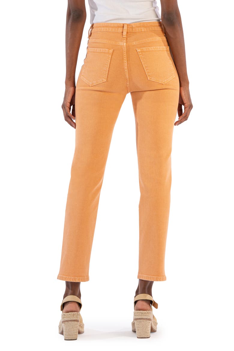 Rachael High Waist Crop Mom Jeans, Alternate, color, APRICOT JM