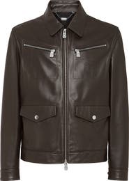 BILLIONAIRE Leather Jacket Men