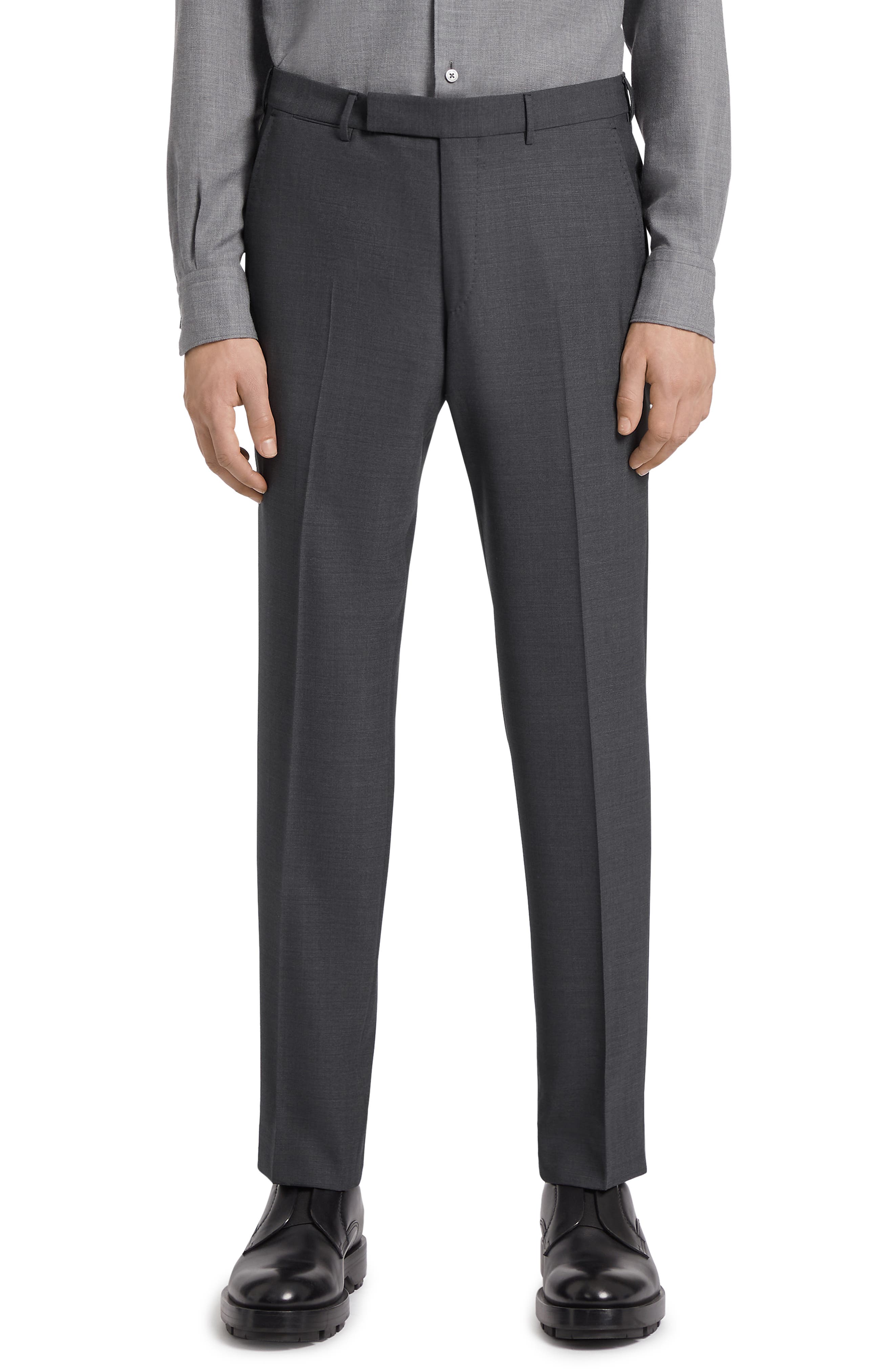High Performance Wool Trousers