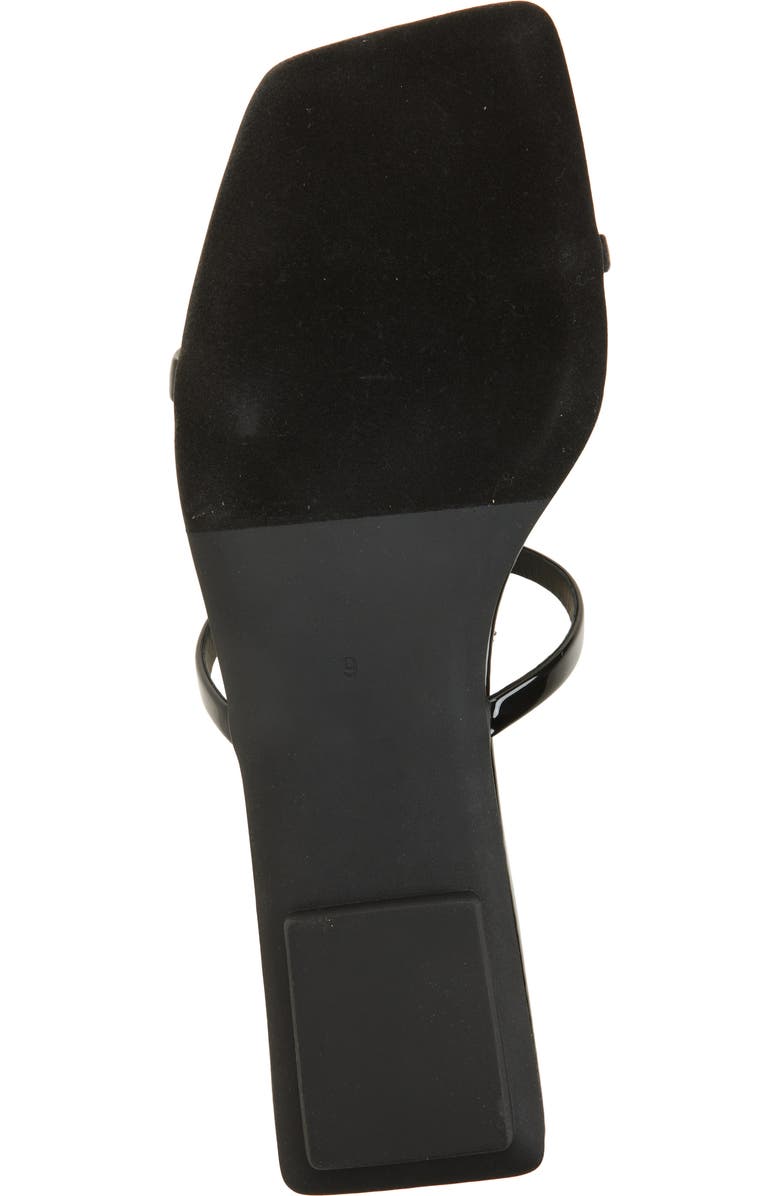 Jeffrey Campbell Reptilian Sandal, Alternate, color, Black Patent Gold