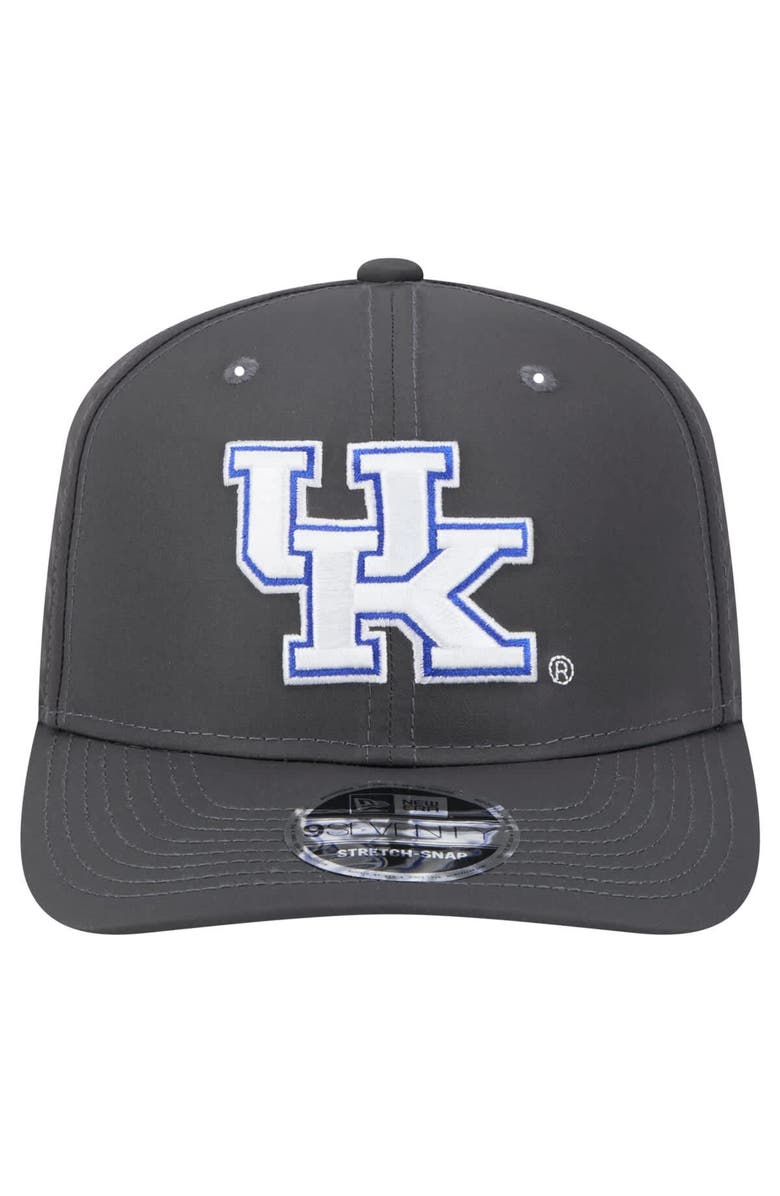 New Era Men's New Era Charcoal Kentucky Wildcats 9SEVENTY Stretch-Snap Hat, Alternate, color, 