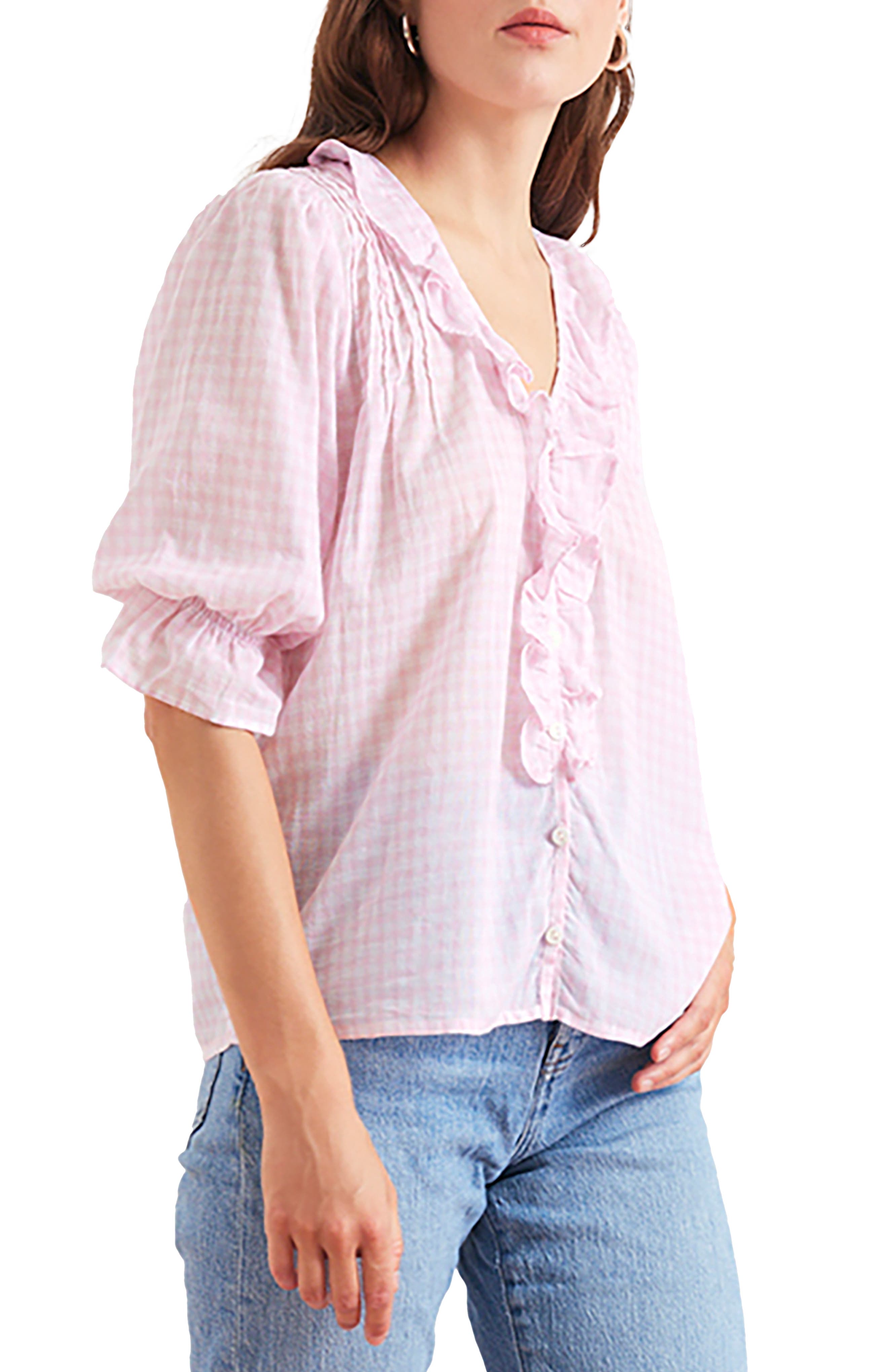 Camilla Embroidered Blouse - image 4