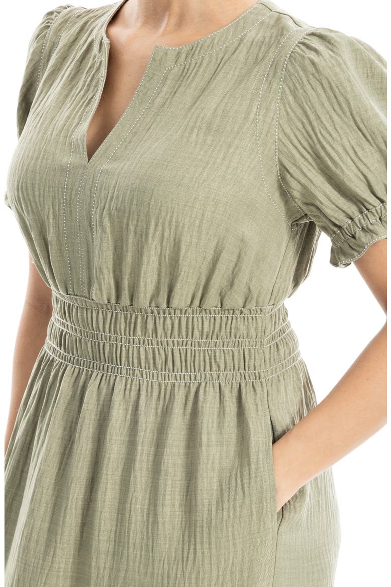 Tiered Crepe Maxi Dress, Alternate, color, GREY/ SAGE