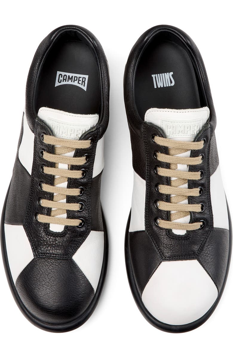 Camper Twins Sneaker, Alternate, color, Black Black