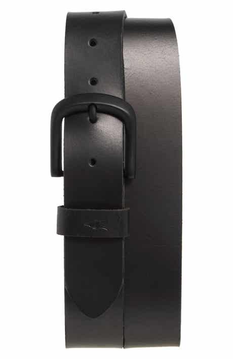AllSaints 38mm Washed Leather Belt