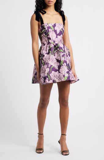 Lucy Paris Natalie Brocade Cocktail Minidress