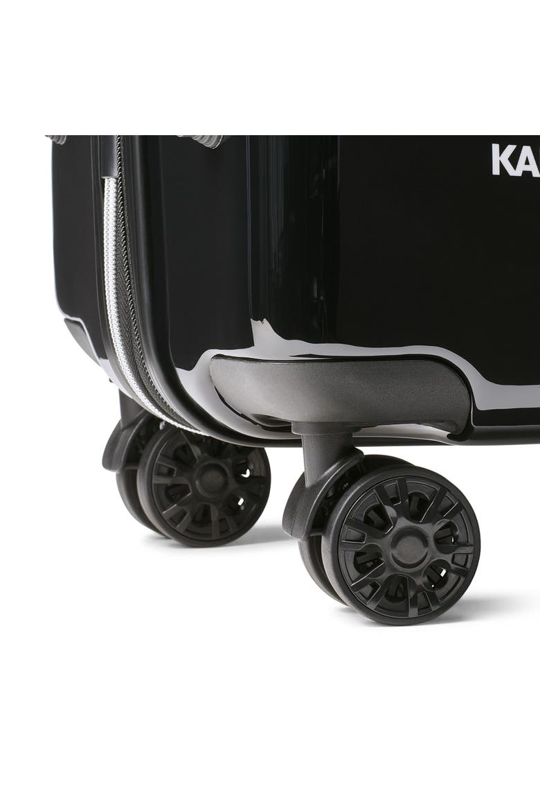 Up In Paris 21" Carry On Suitcase, Alternate, color, Black