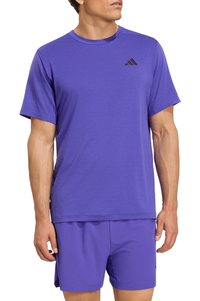 D4T Essentials T-Shirt, Main, color, PURE PURPLE