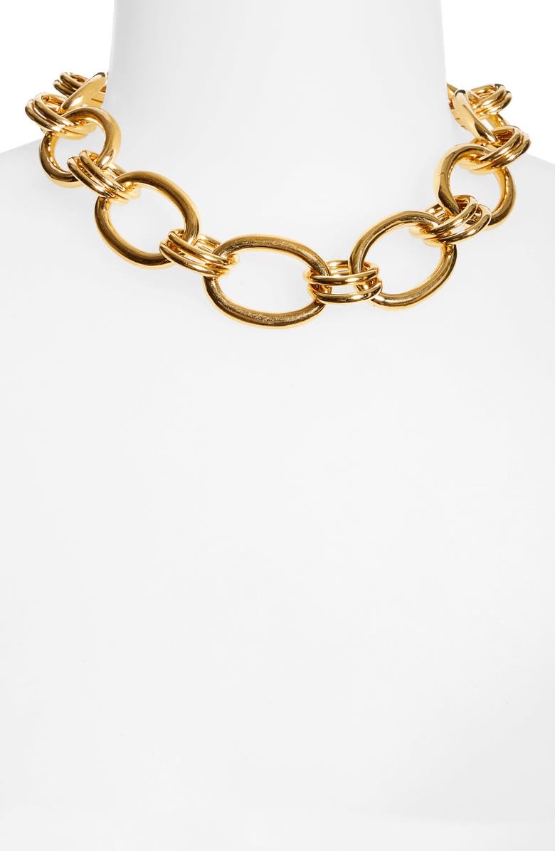 St. John Collection Chain Necklace, Alternate, color,