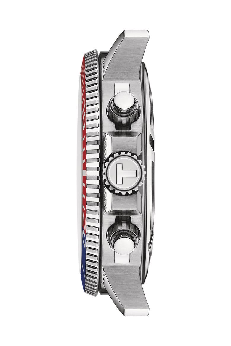 Seastar 1000 Chronograph Bracelet Watch, 45.5mm, Alternate, color, BLUE