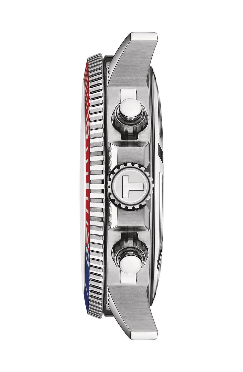 Tissot Seastar 1000 Chronograph Bracelet Watch, 45.5mm, Alternate, color, Blue